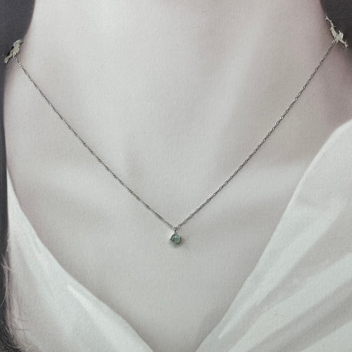 pt900 pt850 天然コーネルピンキャッツアイ 0.21ct ペンダント 