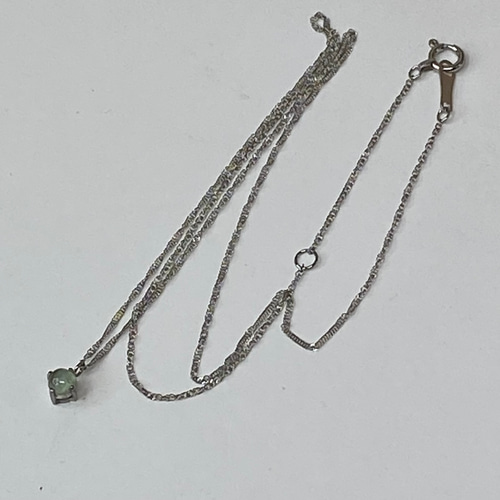 pt900 pt850 天然コーネルピンキャッツアイ 0.21ct ペンダント 
