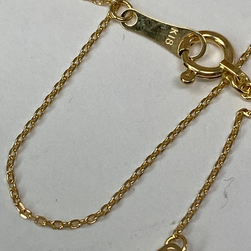 AU750 ネックレス18金 ネックレス レディースゴールド本物 ゴールド k18YG AU750 k18金 イエローゴールド ネックレス