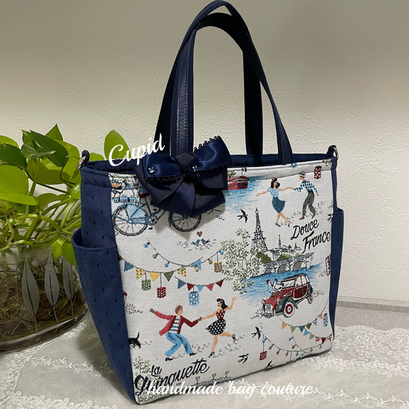 最安値　ヒグチユウコ　トートバック2色セット 2WAY トート BLUE – ボリス雑貨店