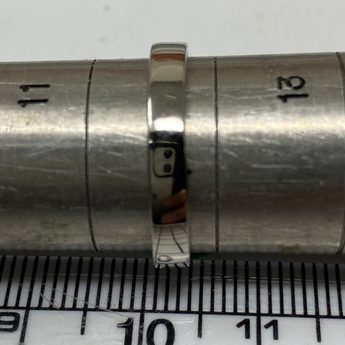 pt900 プラチナリング　フラット サイズ12号 pt900 プラチナリングフラット サイズ12号