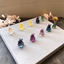 虹入り☆フローライトムーン☆お月様☆瀧川神社にて浄化☆170g☆94.5mm