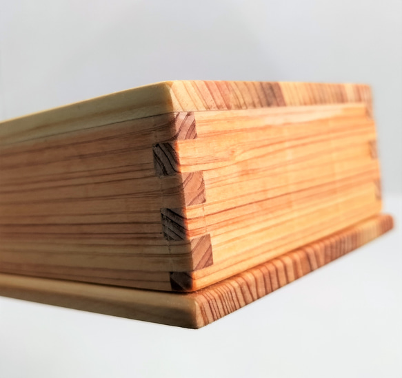 木製（檜）の台差し箱　 #1601 7枚目の画像