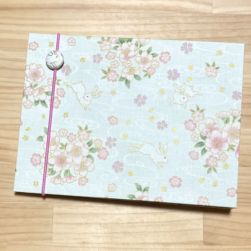 御朱印ホルダ－】（特大）バンド付 見開き60枚 ハンドメイド