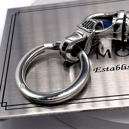 バイク キーホルダー/シルバー925/メンズシルバーアクセサリー