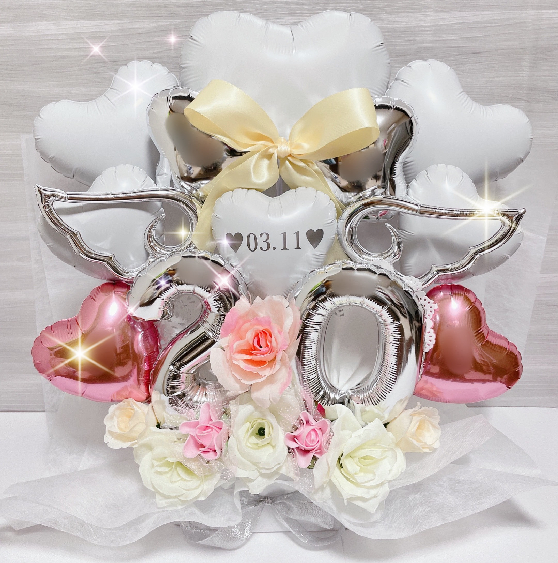 バルーンギフト バルーンアレンジ 結婚祝い 誕生日 生誕祭 推し 開店  