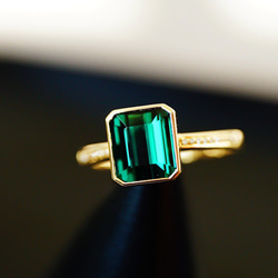 K18.Ygはブラウン.ダイアモンド天然トルマリン★本日お幅お値下げしました。 K18.Ygはブラウン.ダイアモンド天然トルマリン☆本日お幅お値下げしま