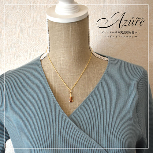 バイオリンチャーム ネックレス ネックレス・ペンダント atelier-Azure