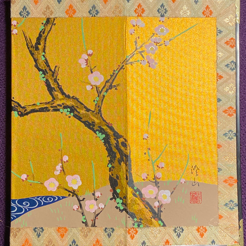 ちょっと本格的な一点モノのミニ屏風 [ 屏風 / 利休屏風 / ミニチュア