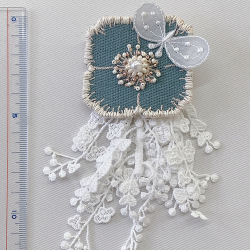 ミナペルホネン ハンドメイド ブローチアクセサリー コサージュ ①1ミナペルホネン ハンドメイド ブローチ コサージュ アクセサリー