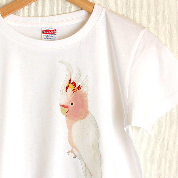 p-jet　クルマサカオウム 2023　Tシャツ　 /  鳥 インコ オウム 2枚目の画像