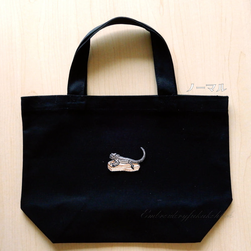 フトアゴ フトアゴヒゲトカゲのワッペン 爬虫類 トカゲ ワッペン