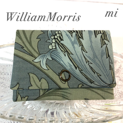 ウィリアムモリス　アネモネ　カードケース　小さなポーチ 1枚目の画像
