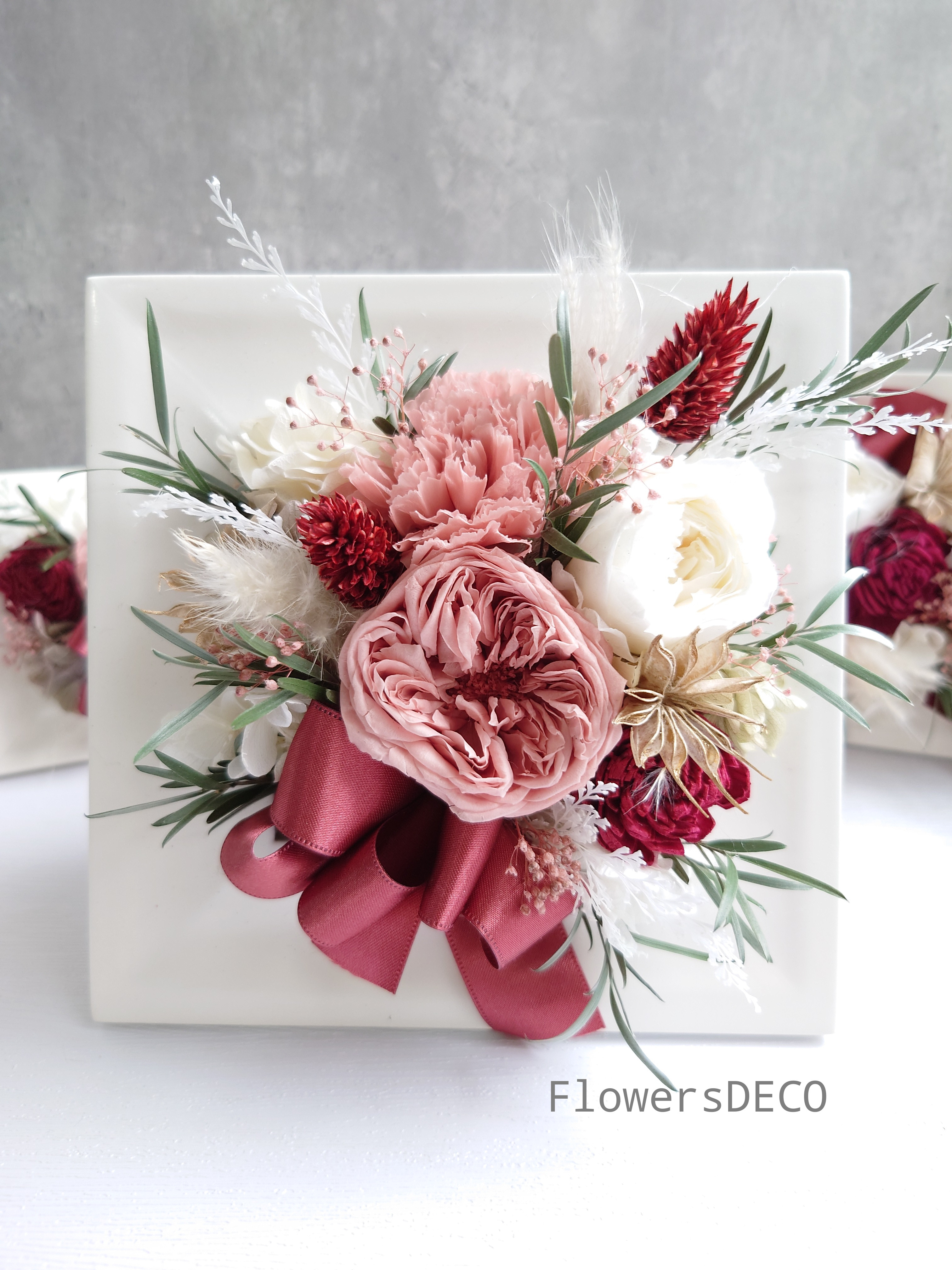 ローズガーデン《Msize》Elegant Pink【壁飾り&置飾り】ボックス入り