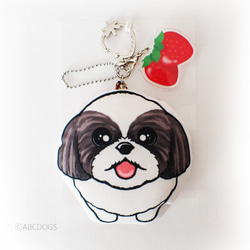 Strawberry Charm Shih Tzu 灰色 白色 第1張的照片