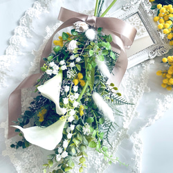 特集掲載】Lavender and eucalyptusラベンダーとユーカリのスワッグ