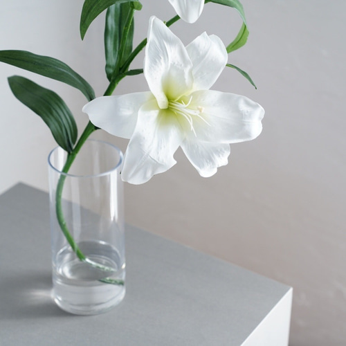 水換え不要）百合の花花瓶挿し アートフラワー シュシュフルール 通販