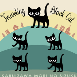 旅する黒猫 2枚目の画像