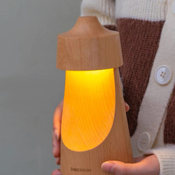 belaDESIGN ハーフムーン ナイトライト ドイツ産 ブナ 天然木 木製