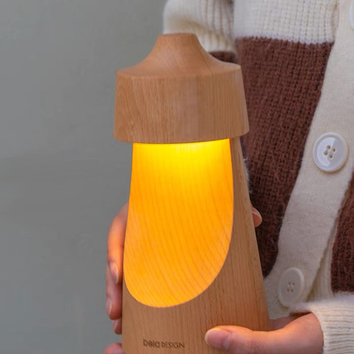 belaDESIGN ハーフムーン ナイトライト ドイツ産 ブナ 天然木 木製