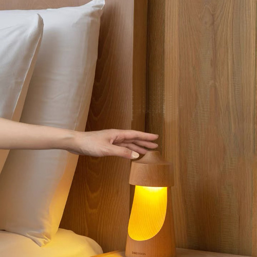 belaDESIGN ハーフムーン ナイトライト ドイツ産 ブナ 天然木 木製