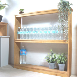 薄型 便利シェルフ スリム収納 観葉植物 飾り台  狭小スペース有効活用 棚 玄関 寝室 3枚目の画像