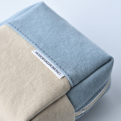 CANVAS BOX POUCH S ／ キャンバスボックスポーチS 5枚目の画像