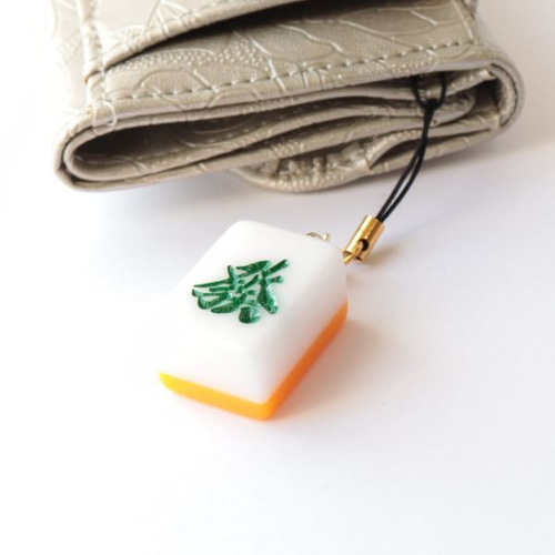 選べる配牌 ストラップ キーホルダー 一個売り マージャン 麻雀