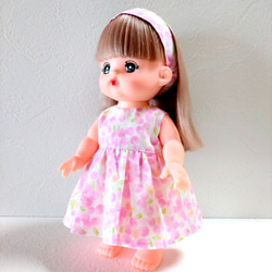 犬服ハンドメイドワンピース　めるちゃん様 メルちゃん 服 手作り ワンピース ハンドメイド 販売 お世話セット