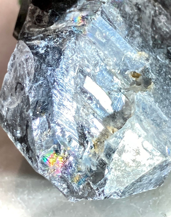 パッキマーダイヤモンド✨　レインボー　カテドラル　水晶　原石　パーキマー 4枚目の画像