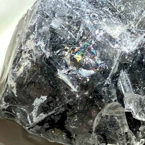 パッキマーダイヤモンド✨レインボーカテドラル水晶原石パーキマー
