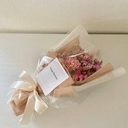 【Dry Flower Bouquet】選べるカラー！　韓国ブーケ　ミニブーケ　カラフルブーケ　推しブーケ　母の日 10枚目の画像