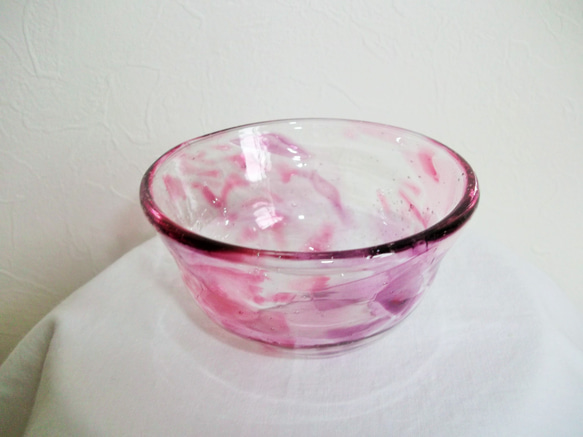 吹きガラス　デザートカップ 2枚目の画像