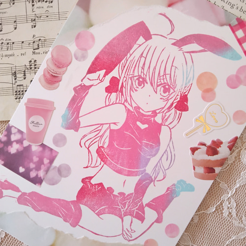 [yui♡様ご確認用]オーダー☆消しゴムはんこ 消しゴムはんこ♪オーダー住所はんこ♪全18種類♪ねこ