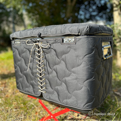 sutiberu ” heat shield cover / coleman 54QT用 ｸｰﾗｰﾎﾞｯｸｽｶﾊﾞｰ