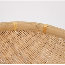 【手編み竹器】手作り竹編み猫用ラウンドベッド 5枚目の画像