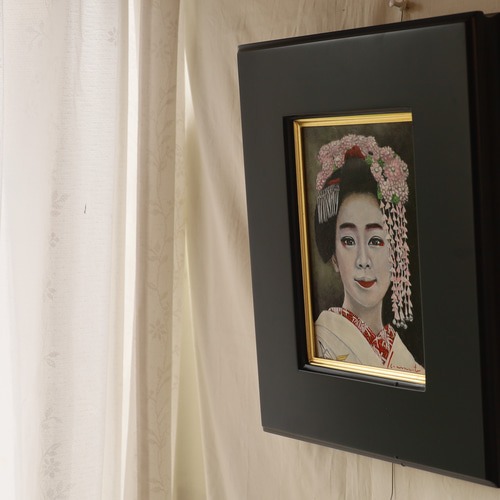 彩光る』油彩肉筆画