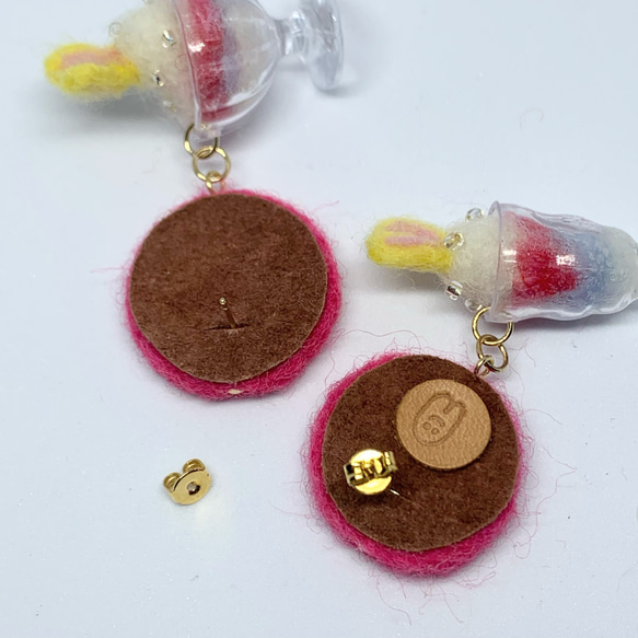 piereced earrings6 Usagi parfait 4枚目の画像