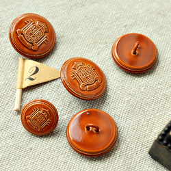 陶器調メタルボタン（7503）　15mmまたは21mm 5枚目の画像