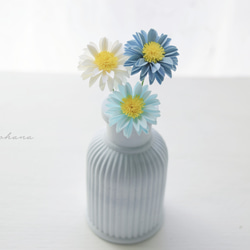 アロマストーン*まるくてかわいい3色小花～ブルー 4枚目の画像