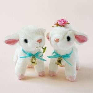ウェルカムドール ヤギ 羊 やぎ ゆきちゃん ウエディング 人形　フォトブース　ウェルカムスペース　結婚式ギフト　お祝い