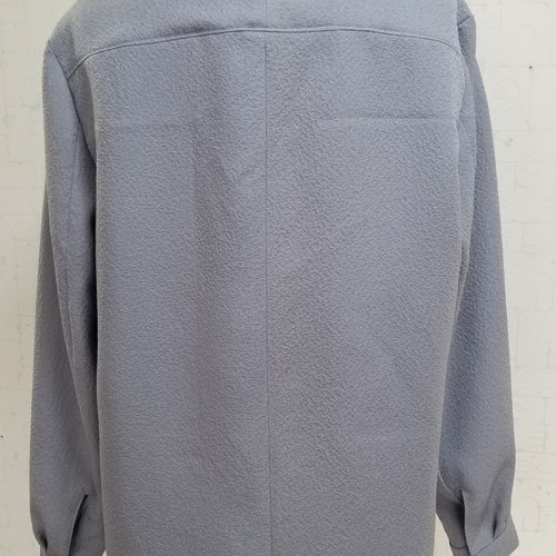 色無地着物リメイク フロントフリルブラウス ブラウス hiro 通販  