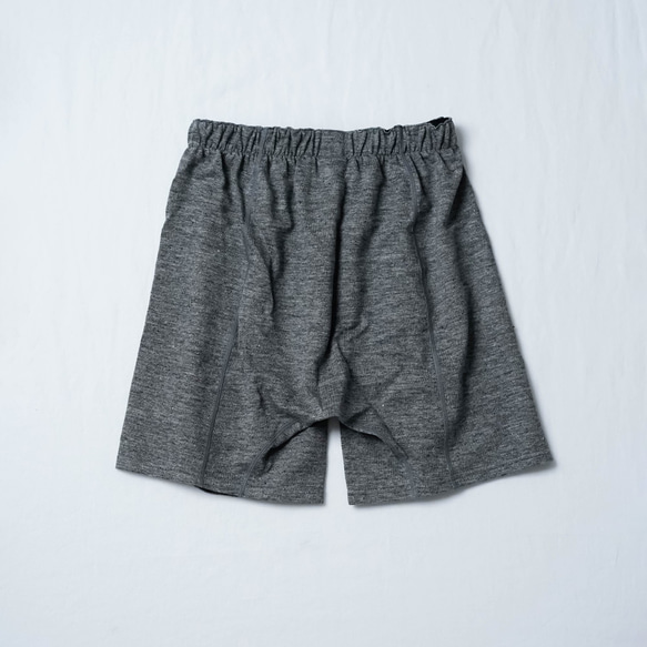 [wau] [Linen Trunks] 柔軟親膚亞麻內衣/麻灰色 b014m-mgr2 第16張的照片