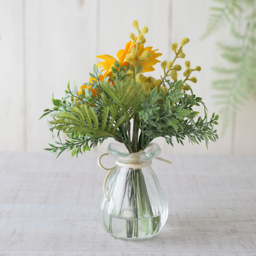 ♡ミニ花束　オーダーページ♡ オーダーメイド花束 S – Baby blue eyes