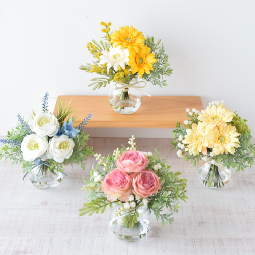 ♡ミニ花束　オーダーページ♡ オーダーメイド花束 S – Baby blue eyes