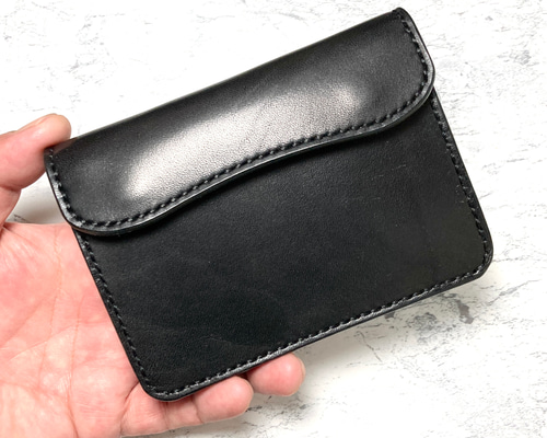 生産終了】日常使いに最適な小銭が見やすい革財布｜本革 ギャルソン