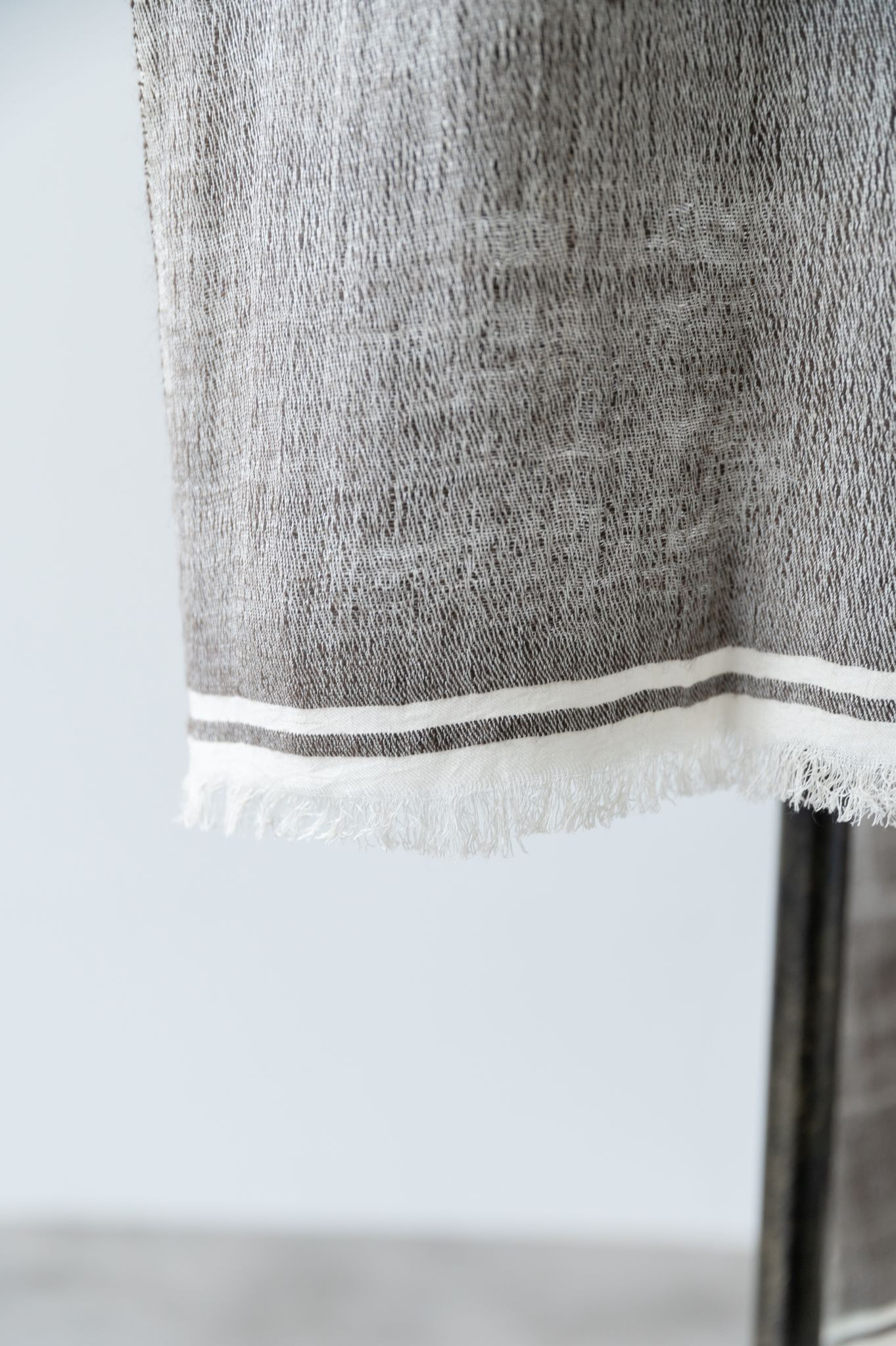 ヤクとシルクのマフラー