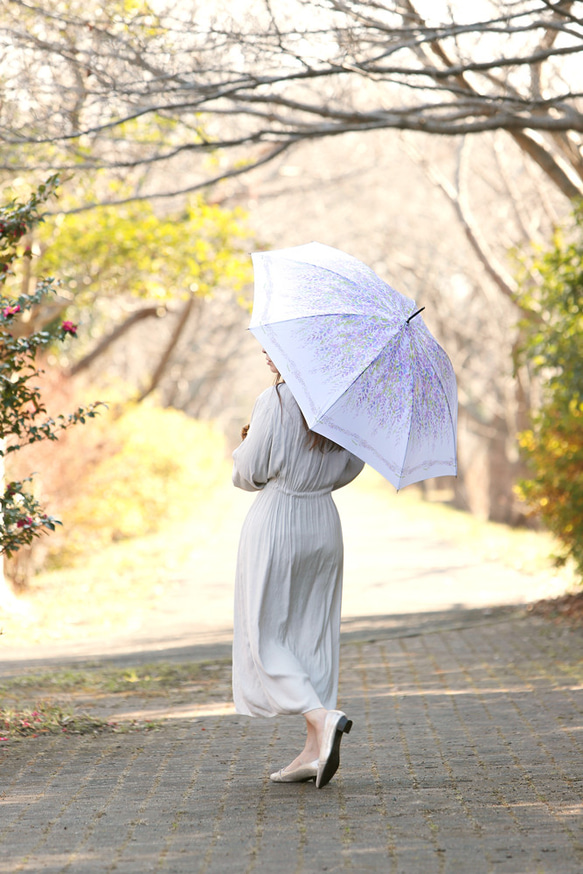 [盛開的傘]紫藤花[風雨無阻][花雪原創藝術][Creema限量免費包裝活動正在進行中] 第6張的照片