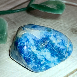 予知・予言の石✨　アズライト　藍銅鉱　タンブル　アジュライト 1枚目の画像