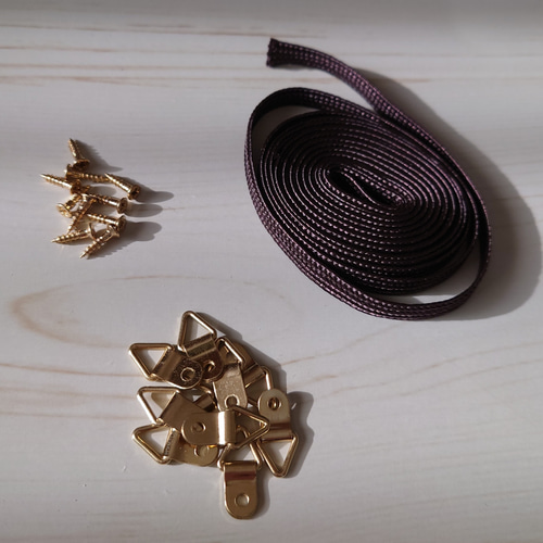 桜」六角形キャンバスSML三枚セット(ピンク) 絵画 atelier-kaza碧 通販